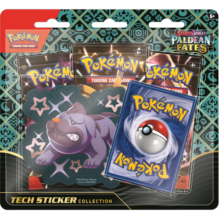 Paldean Fates Tech Sticker CollectionMaschiff 