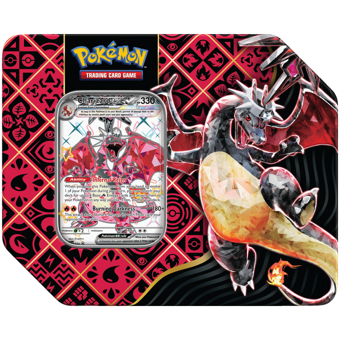 Paldean Fates TinCharizard ex 