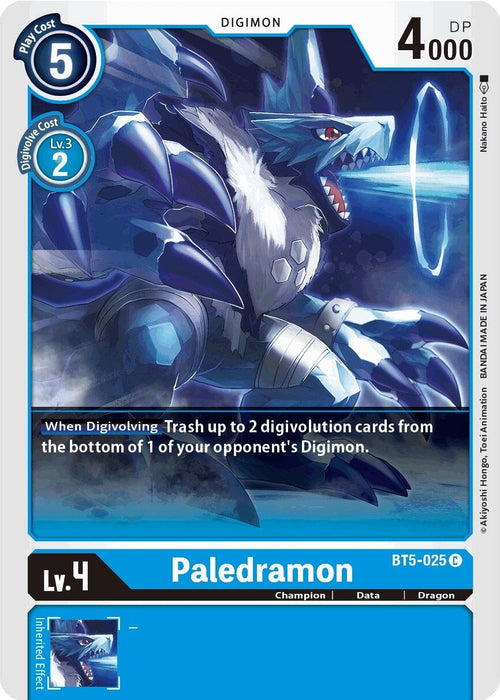 Paledramon (BT5-025 C) 