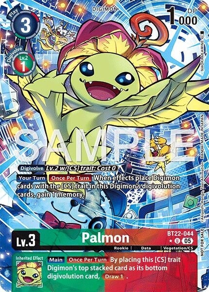 Palmon (Box Topper) (BT22-044 U) 