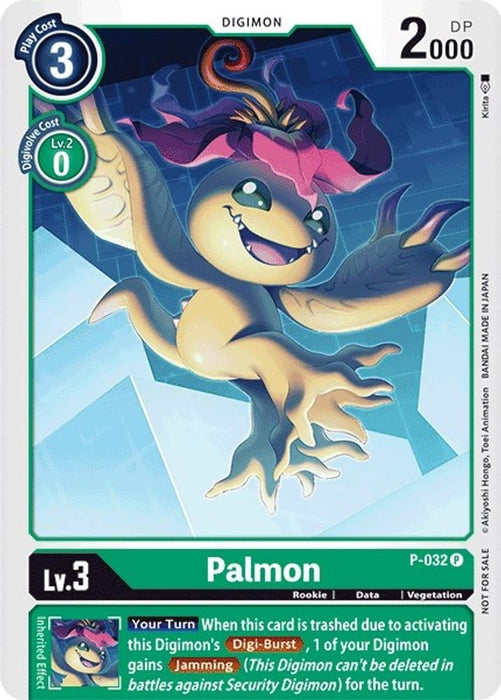 Palmon - P-032 (#P-032 P) (Digimon Promotion Cards) 