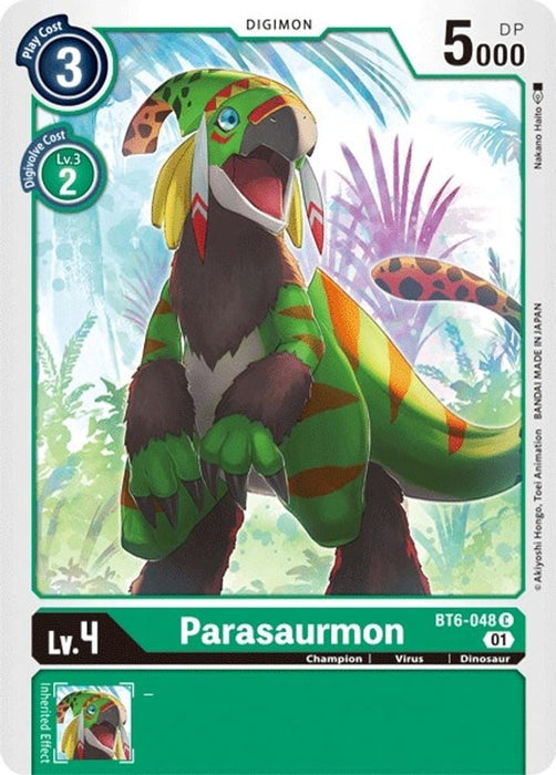 Parasaurmon (#BT6-048 C) (Double Diamond) Near Mint 