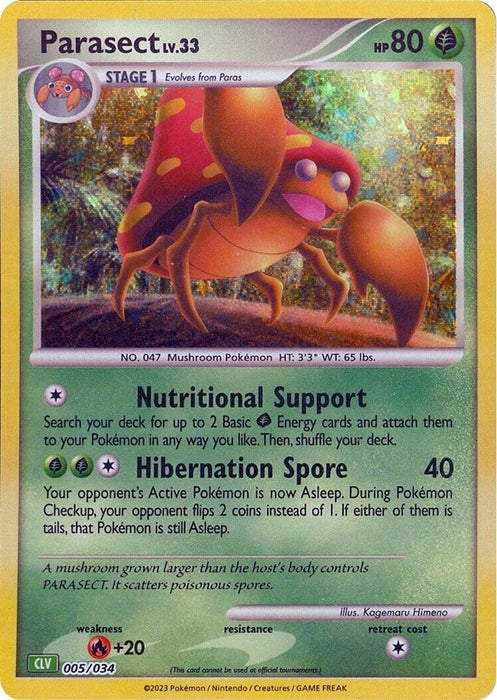 Parasect [Trading Card Game Classic] 