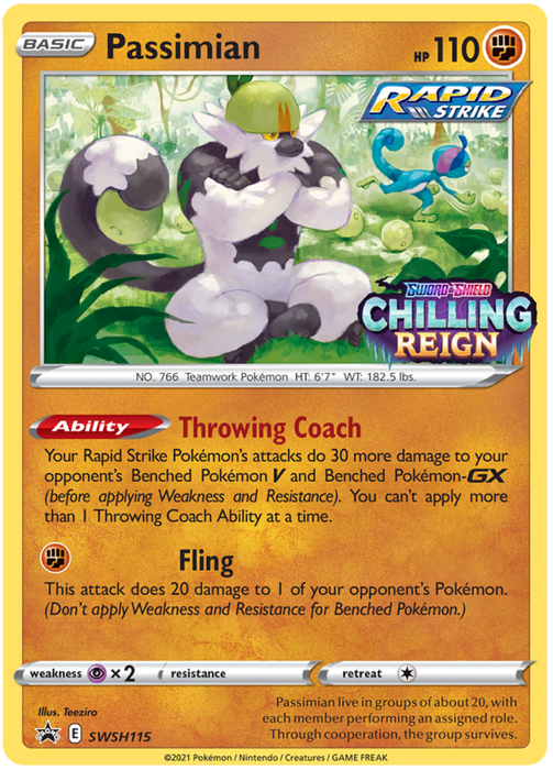 Passimian (SWSH115) [Sword & Shield: Black Star Promos] 