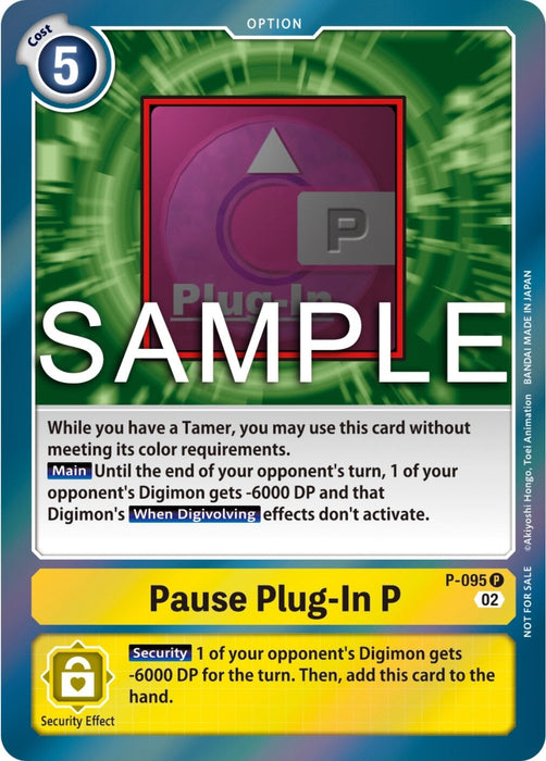 Pause Plug-In P - P-095 (3rd Anniversary Update Pack) (P-095 P) 