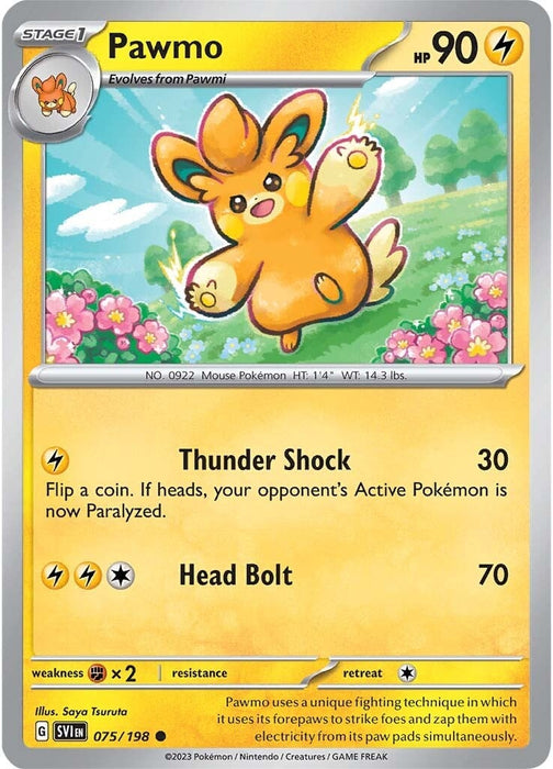 Pawmo (075/198) [Scarlet & Violet: Base Set] 