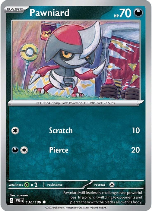 Pawniard (132/198) [Scarlet & Violet: Base Set] 