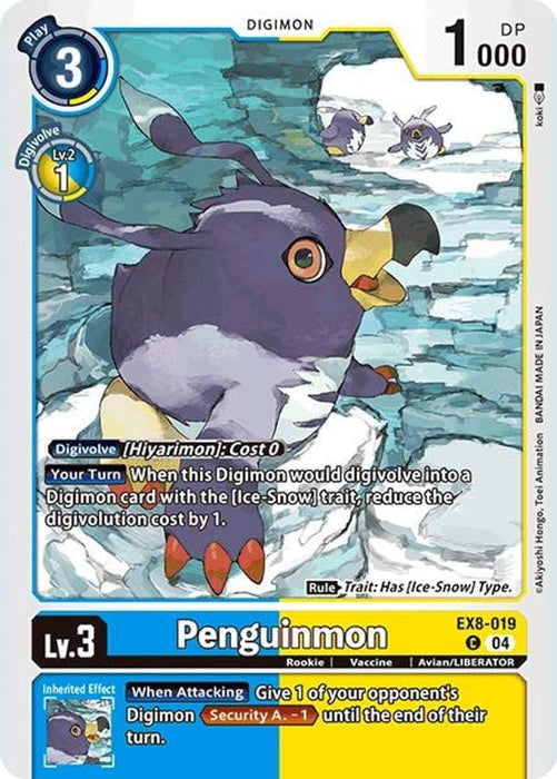 Penguinmon (#EX8-019 C) (Chain of Liberation) Near Mint 