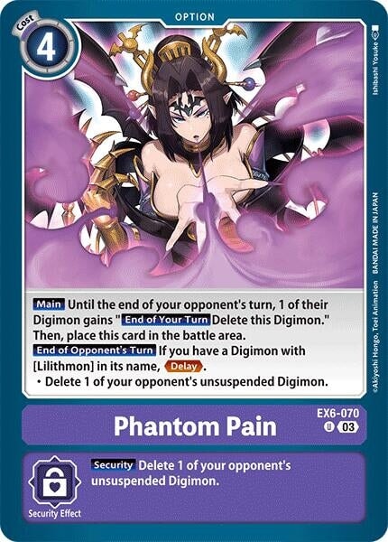 Phantom Pain (EX6-070 U) 