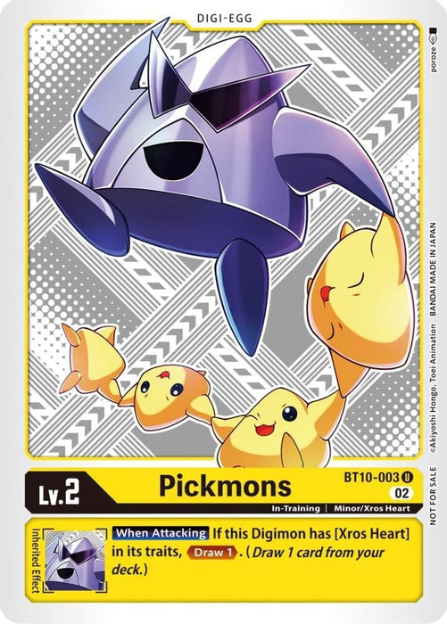 Pickmons (Winner Pack Dimensional Phase) (#BT10-003 U) (Xros Encounter) Near Mint 