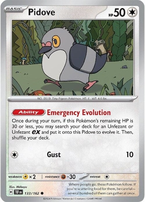 Pidove (133/162) [Scarlet & Violet: Temporal Forces] 