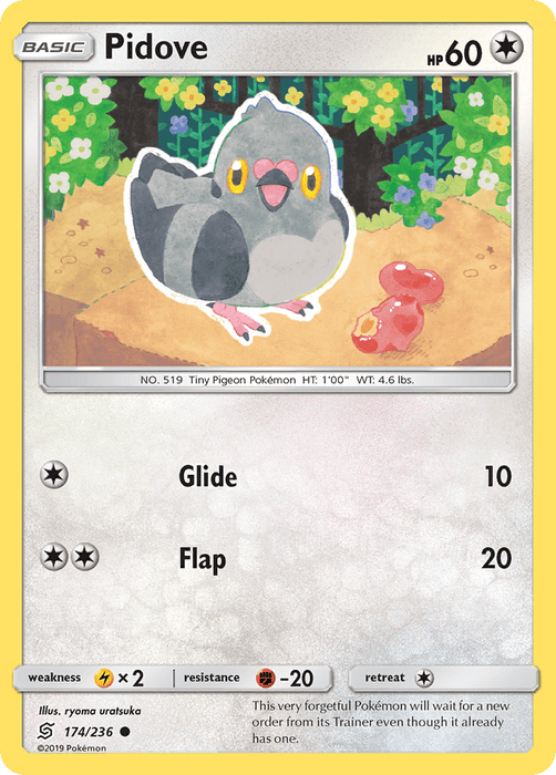 Pidove (174/236) [Sun & Moon: Unified Minds] 