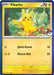 Pikachu (Blue Border) [My First Battle] 