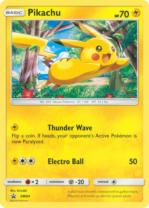 Pikachu (SM04) (Target Non Holo) [Sun & Moon: Black Star Promos] 