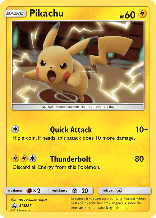 Pikachu (SM227) [Sun & Moon: Black Star Promos] 