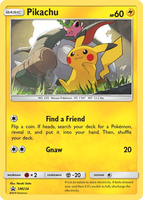 Pikachu (SM234) [Sun & Moon: Black Star Promos] 