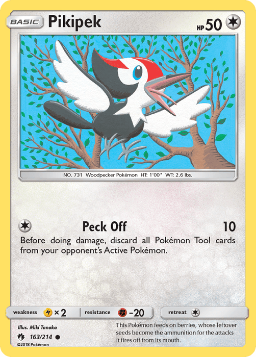 Pikipek (163) [SM - Lost Thunder] 