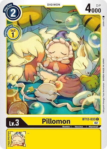 Pillomon (BT12-033 C) 