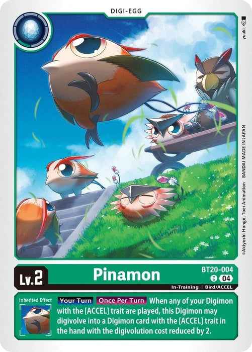 Pinamon (#BT20-004 C) (Release Special Booster 2.5) Near Mint 