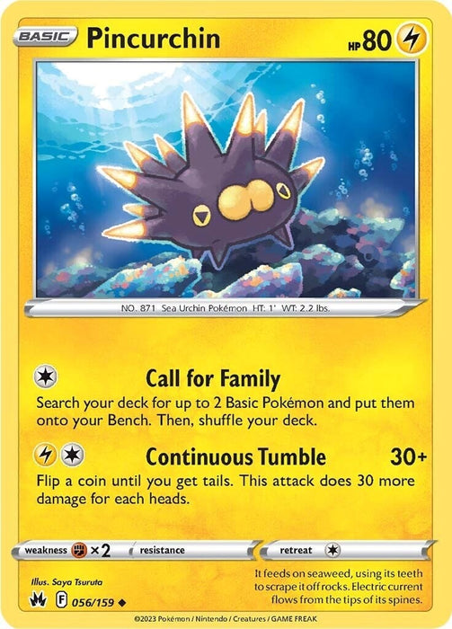 Pincurchin (056/159) [Crown Zenith] 