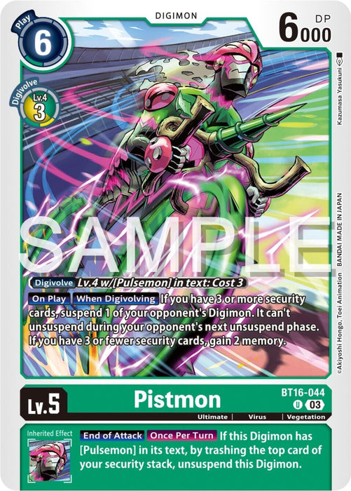 Pistmon (BT16-044 U) 