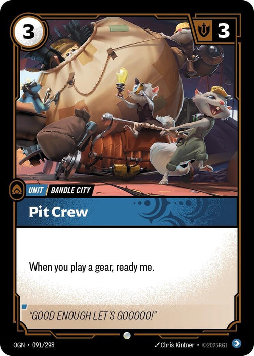 Pit Crew (091/298) 