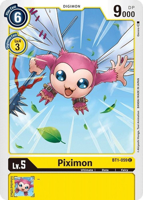 Piximon (#BT1-059 C) (Release Special Booster 1.0) Near Mint 
