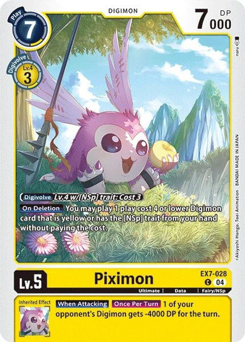 Piximon (#EX7-028 C) (Digimon LIBERATOR) Near Mint 