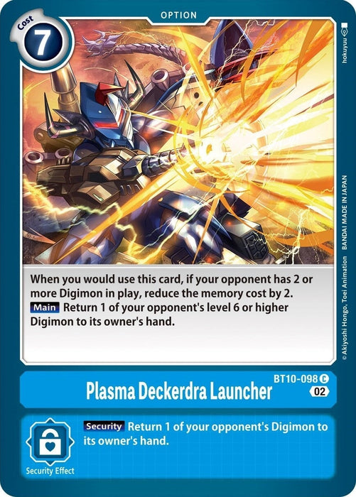 Plasma Deckerdra Launcher (BT10-098 C) 