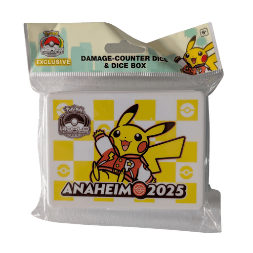 Play! Pokemon Damage Counter Dice & Dice Box - World Championships 2025 