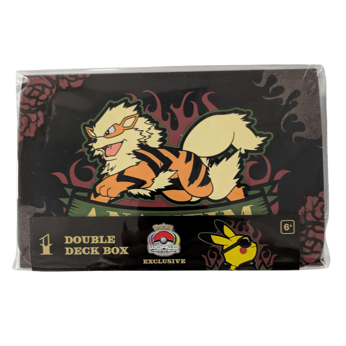 Play! Pokemon Double Deck Box - World Championships 2025: Arcanine 