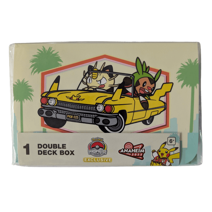 Play! Pokemon Double Deck Box - World Championships 2025: Pikachu 