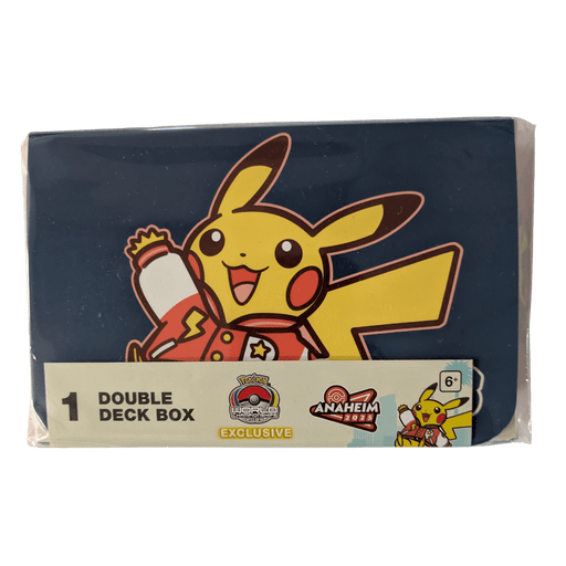 Play! Pokemon Double Deck Box - World Championships 2025: Varsity Pikachu 