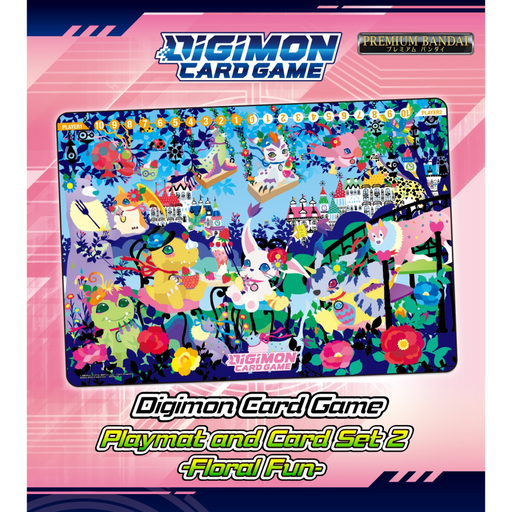 Playmat and Card Set 2: Floral Fun (PB-09) 