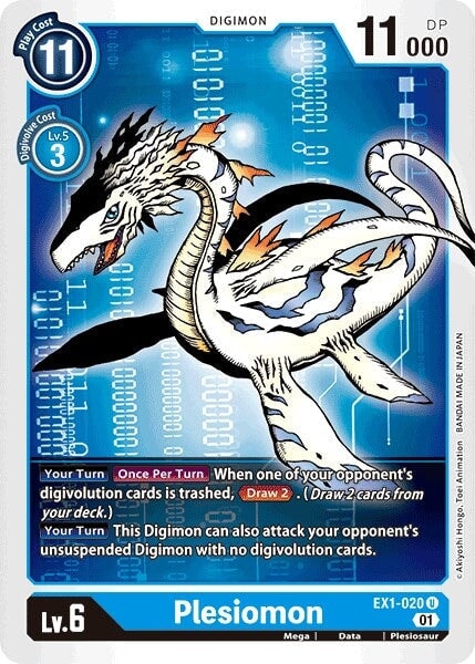 Plesiomon (EX1-020 U) 
