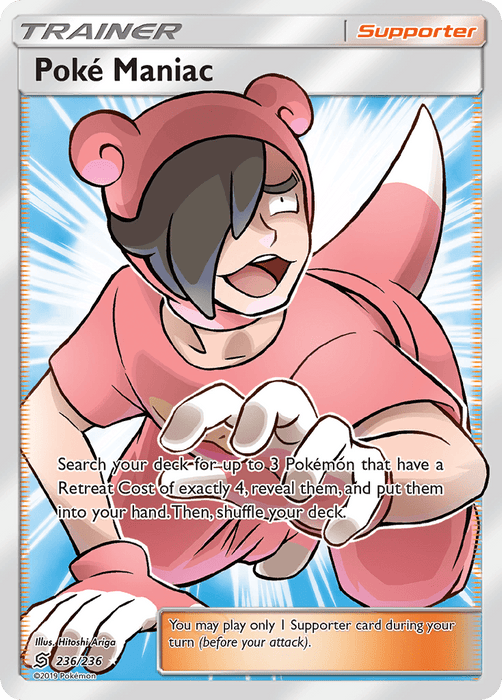 Poke Maniac (236/236) [Sun & Moon: Unified Minds] 