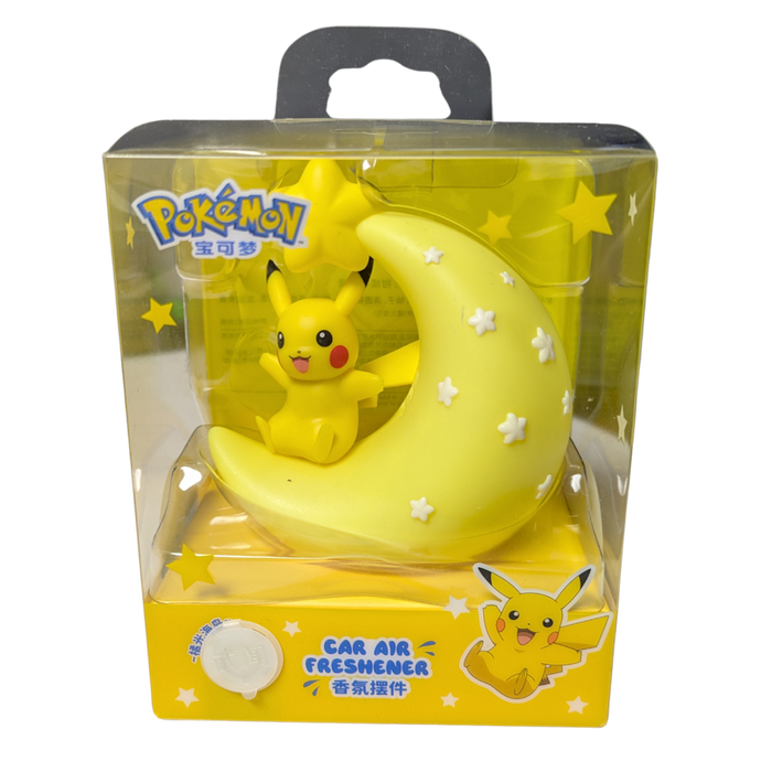 Pokemon Car Air Freshener - Pikachu Moon Style 
