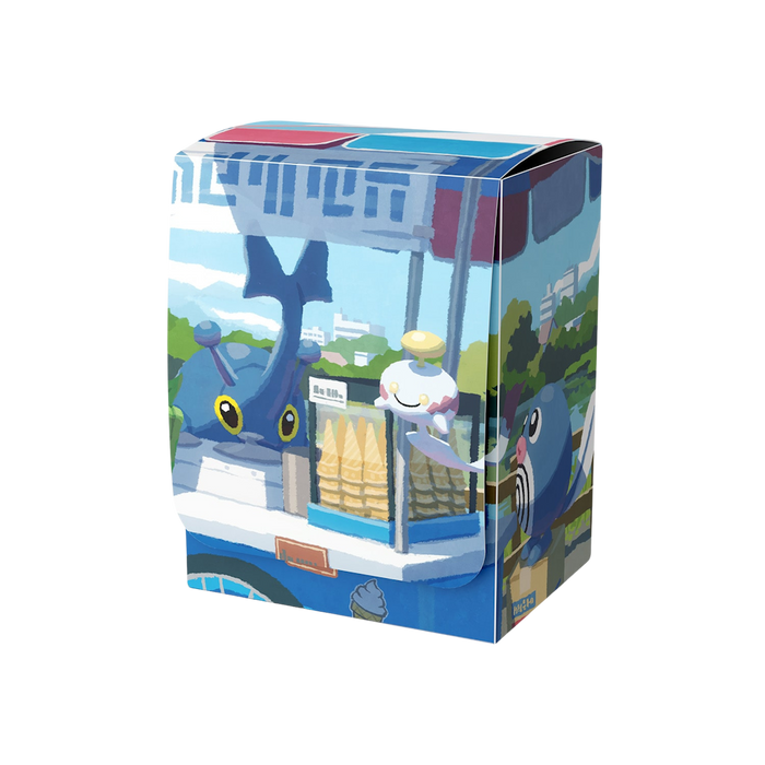 Pokemon Center Japan Deck Case - Poliwag, Sunflora, Heracross, and Chimecho 