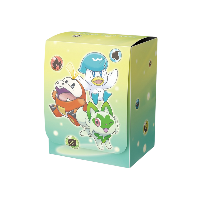 Pokemon Center Japan Deck Case - Sprigatito, Fuecoco, and Quaxly 