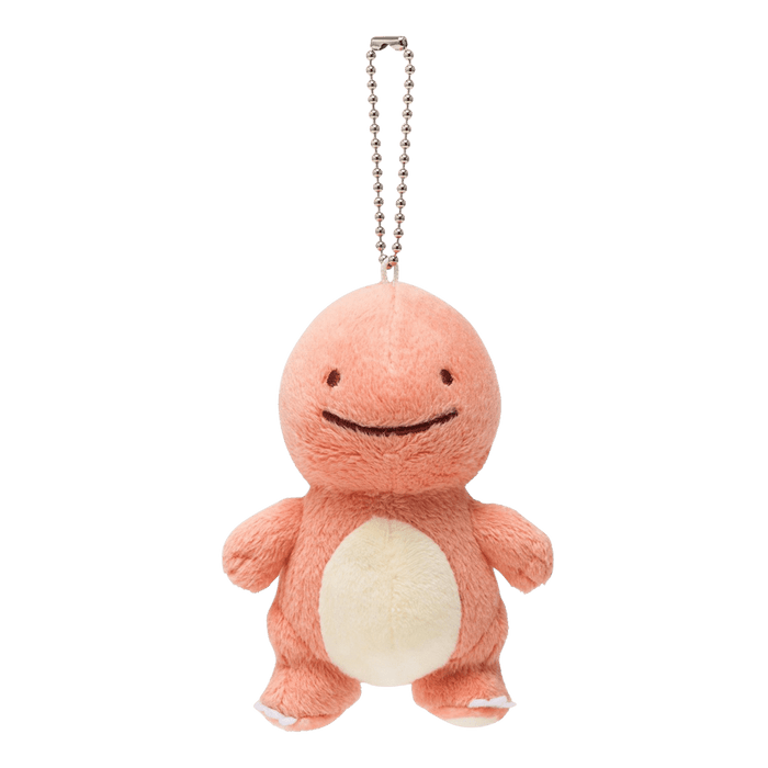 Pokemon Center Japan Keychain Plushie - Transform Ditto: Charmander 