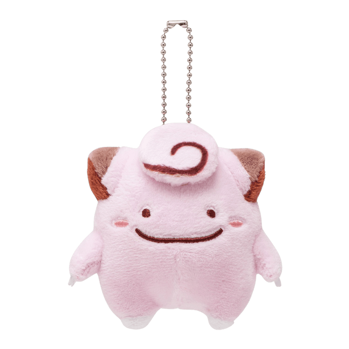 Pokemon Center Japan Keychain Plushie - Transform Ditto: Clefairy 