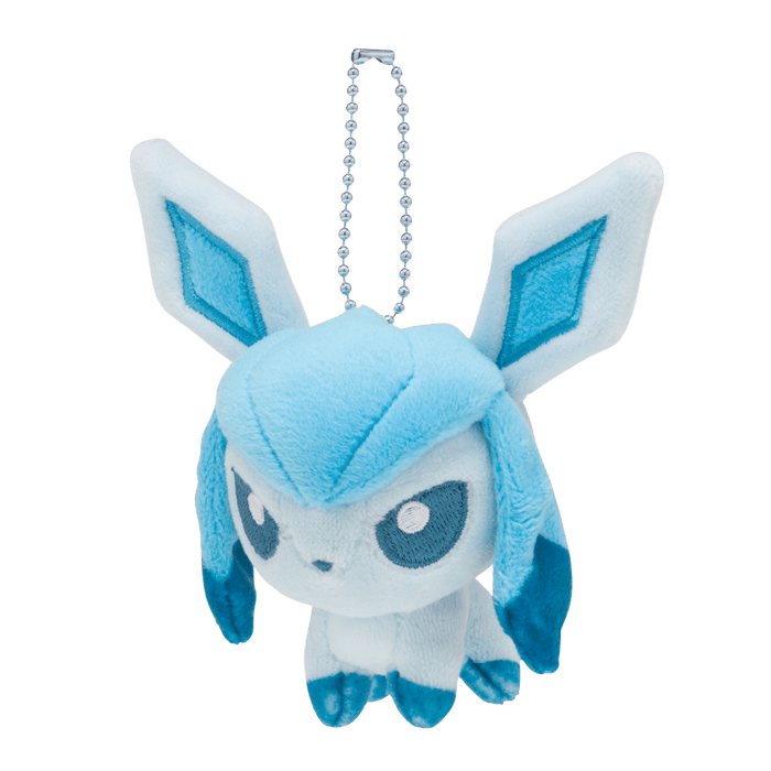 Pokemon Center Keychain Plushie - Pokemon Dolls: Glaceon 