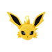Pokemon Center Pouch Plushie - Eevee Evolution Jolteon 