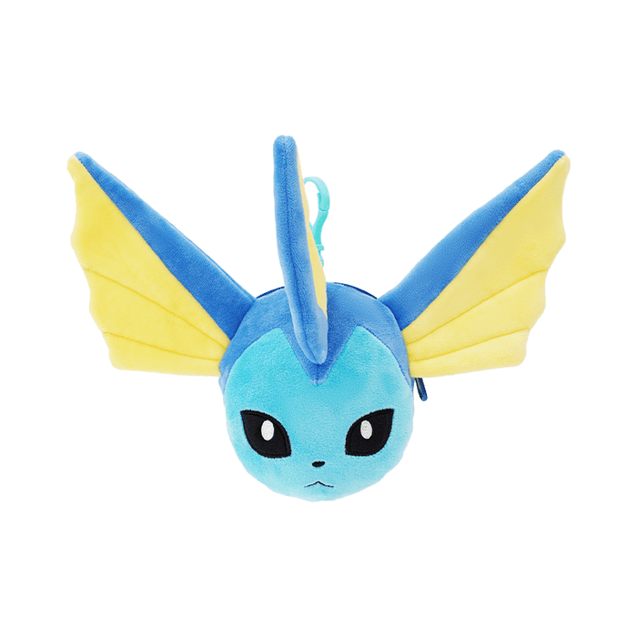 Pokemon Center Pouch Plushie - Eevee Evolution Vaporeon 