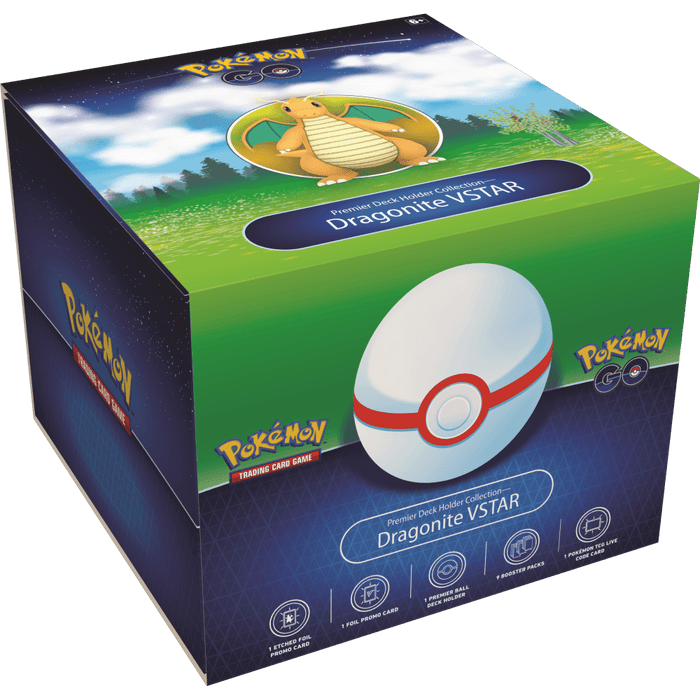 Pokemon GO Premier Deck Holder Collection – Dragonite VSTAR 