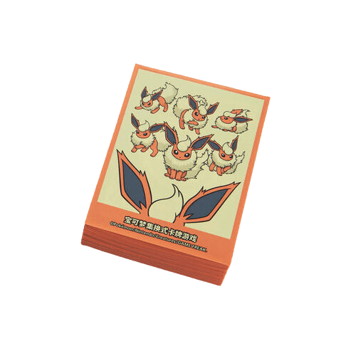 Pokemon Shanghai Eevee Advanced Gift Box: Flareon Sleeves 