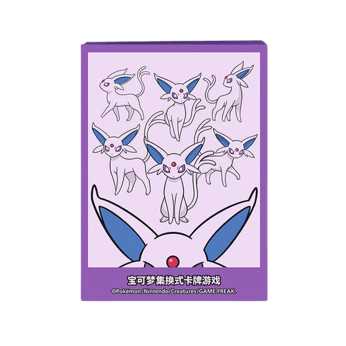 Pokemon Shanghai Eevee GX Set Gift Box: Sleeves Espeon 