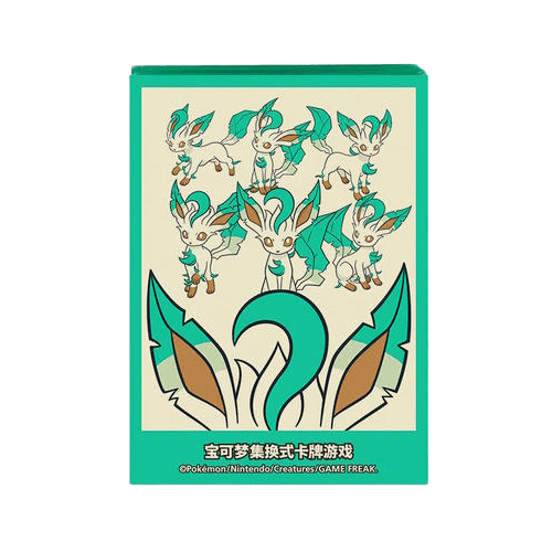 Pokemon Shanghai Eevee GX Set Gift Box: Sleeves Leafeon 
