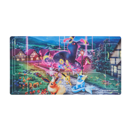 Pokemon Shanghai Playmat - Nine Colors Gathering (Eeveelutions) 