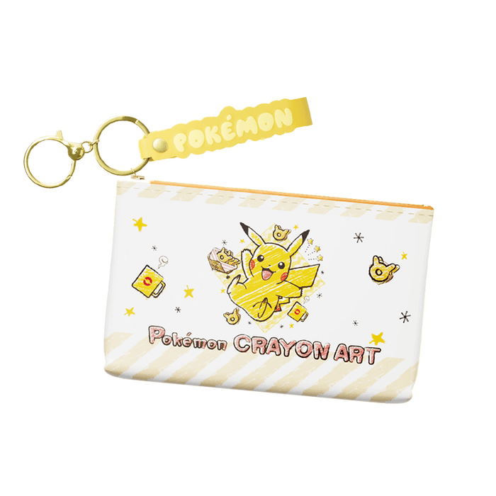 Pokemon Shanghai - Stationery Silicone Storage Bag Crayon Style Pikachu 